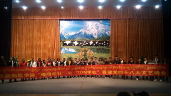 喜迎十八大，共筑青春夢——我校研究生支教團西藏隊成功舉辦文藝晚會